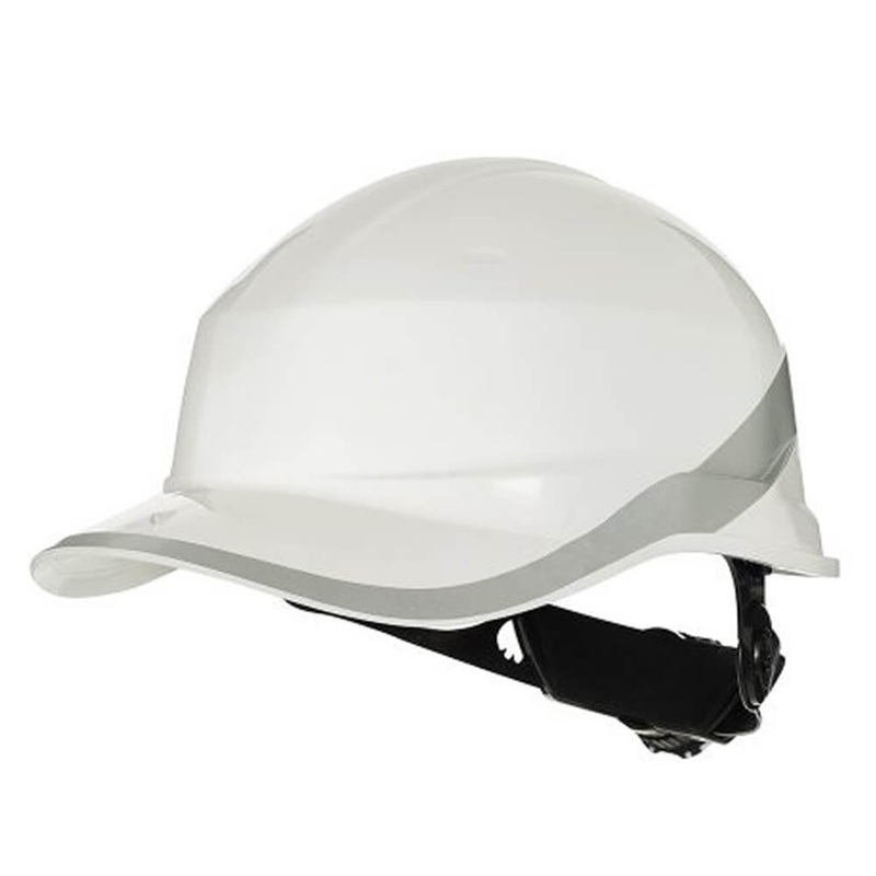 CAPACETE DIAMOND-V RT BR C/SUSP HARNESS V C/CATRACA  CA 39041 DELTAPLUS