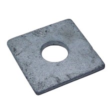 ARRUELA QUADRADA 35X35 X1/2 P/ PARAF POSTE GALV FOGO