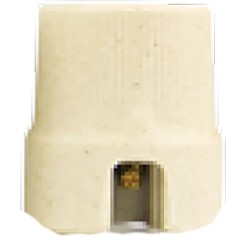 BOCAL PORTA LAMP PORC PLAF E27 FX09 40.09 FOXLUX