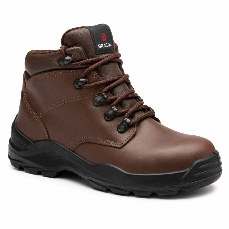 BOTA NOBUCK ATACAMA GRAXO WVDG MR PU BI-D C/ BIQ PVC 42 CA40872 BRACOL