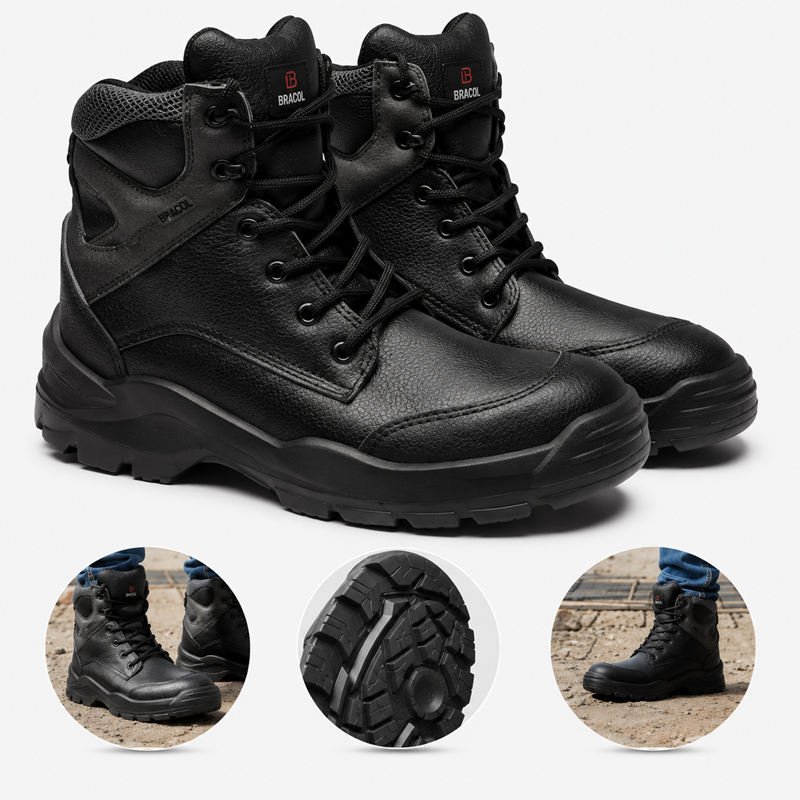 BOTA NOBUCK EVEREST DISCOVERY MAAG PT PU BI-D C/ BIQ PVC 43 CA40872 BRACOL