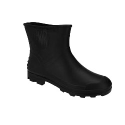 BOTA PVC CURTO PT S/ FORRO PEGA FORTE 41 CA37285 GRENDENE