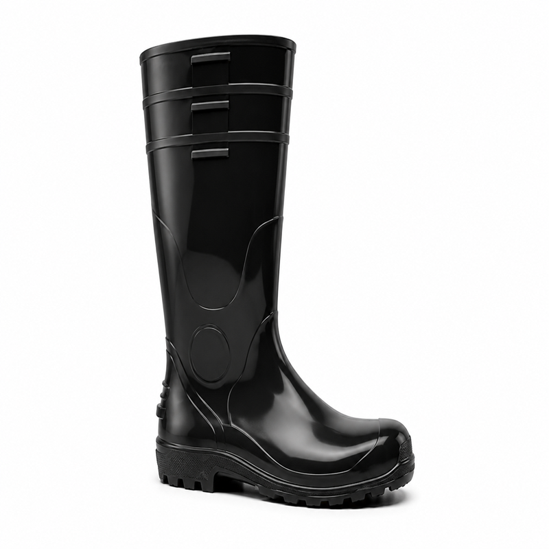 BOTA PVC LONGO PT S/ FORRO ACQUALEV 36 CA37455 BRACOL