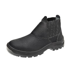 BOTA VAQUETA PU BI/D ELA C/ BIQ ACO 37 CA43339 VULCAFLEX - AB