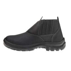 BOTA VAQUETA PU BI/D ELA C/ BIQ PVC 36 CA43377 VULCAFLEX - AB