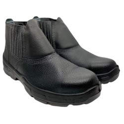BOTA VAQUETA PU BI-D ELA C/ BIQ PVC 46 CA42016 BRACOL