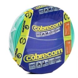 CABO FLEX ANTICHAMA 750V 6.0 (8) AZ COBRECOM