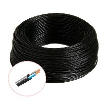 CABO FLEX PP 750V 2X1.5 PT BRASFIO