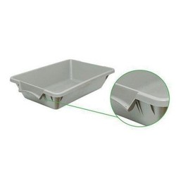 CAIXA PLASTICA P/ ARGAMASSA USO GERAL CINZA 603922 ROMA