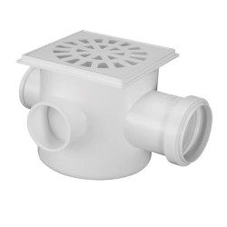 CAIXA SIFONADA GRELHA QUAD 100X100X50 904 KRONA