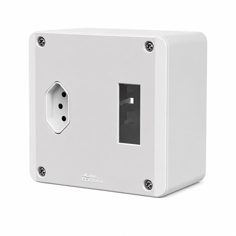 CAIXA SOB C/ TOM 2P+T 20A 70017 MECTRONIC