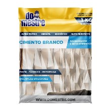 CIMENTO BRANCO 1KG DO MESTRE
