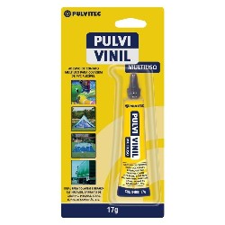 COLA VINIL BISNAGA 17G AB001 PULVITEC