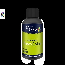 CORANTE LIQUIDO PRETO TUBO 50ML FREVO