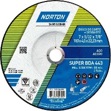 DISCO CORTE DESBASTE 7 180BDA443 NORTON