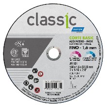 DISCO CORTE FERRO/INOX 7 AR101 1.6 CLASSIC BASIC NORTON