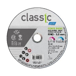 DISCO CORTE INOX 4.1/2 AR101 1.0 CLASSIC BASIC NORTON