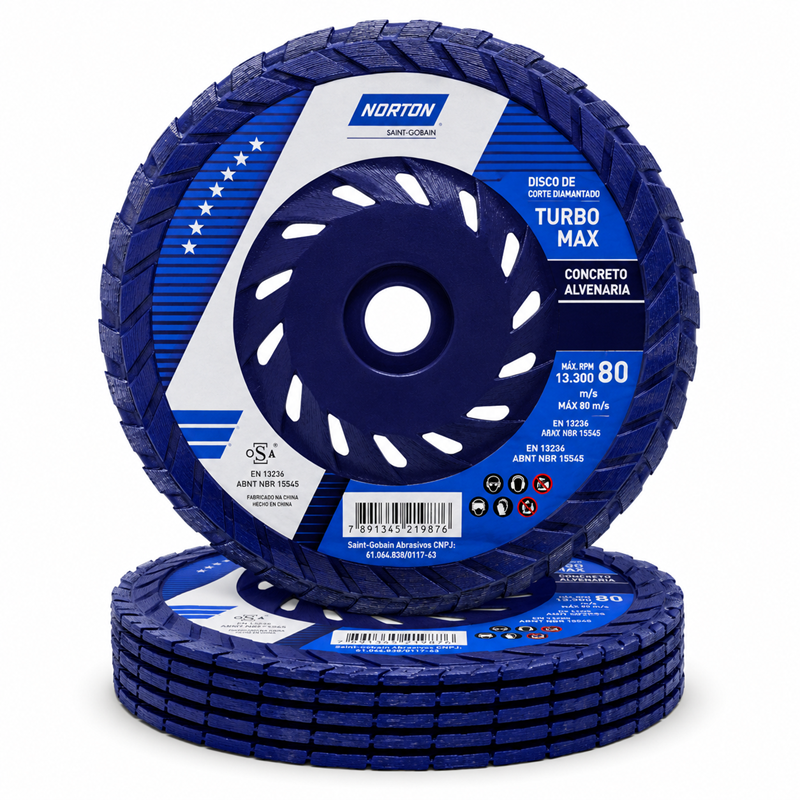 DISCO FLAP PLAS TROCA RAP 115 G80 R822 NORTON