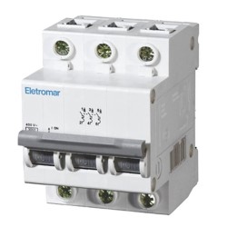 DISJUNTOR DIN CURVA C TRIF 70A JW370E ELETROMAR