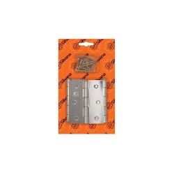 DOBRADICA CANTO 2.1/2 850 ZINC (CART C/ 3) SILVANA