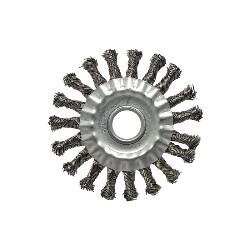 ESCOVA CIRCULAR TRANCADA ACO INOX 4.1/2X1/2X7/8 INEBRAS