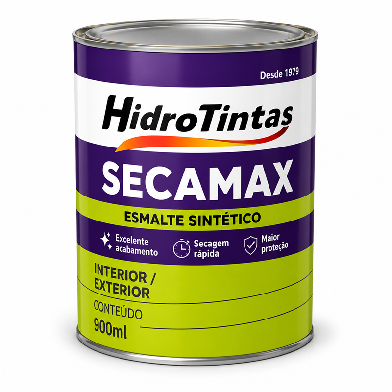 ESMALTE SECAMAX AZUL FRANCA 1/32 LP 112.5ML HIDROTINTAS - AB