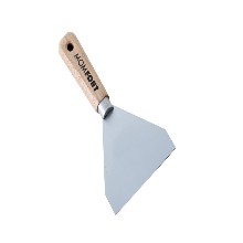 ESPATULA ACO CABO MADEIRA 10CM RETA MOMFORT