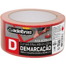 FITA DEMARCACAO AREA 48X30 VM 910 ADELBRAS