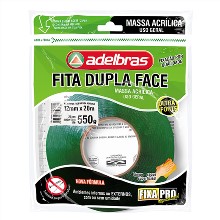 FITA DUPLA FACE 12X2 FIXA PRO 200 ADELBRAS