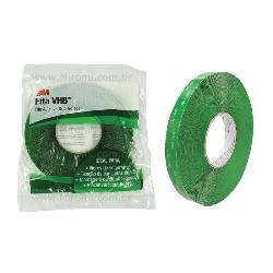 FITA DUPLA FACE VHB 19X20 TRANSP FLOW PACK 4910 3M