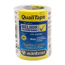 FITA EMPAC 18X50 TRANSP QUALITAPE 520 ADELBRAS